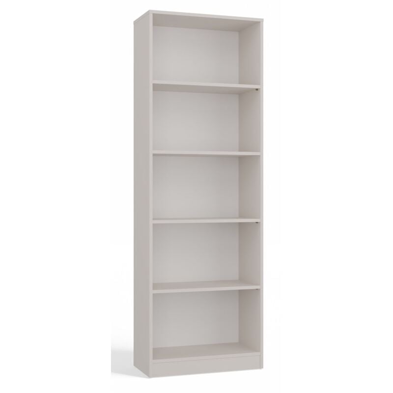 FLORENCE - Libreria a 5 ripiani - Dimensioni 182x60x30 cm - Libreria contenitore