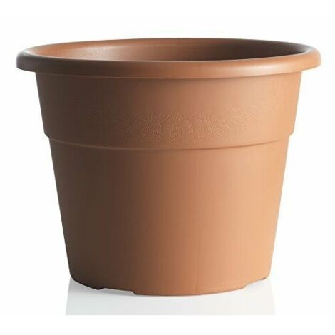 Florero Campana En Plastico Bama 30125 Hedera Terracota Cm. 25 plantas flores