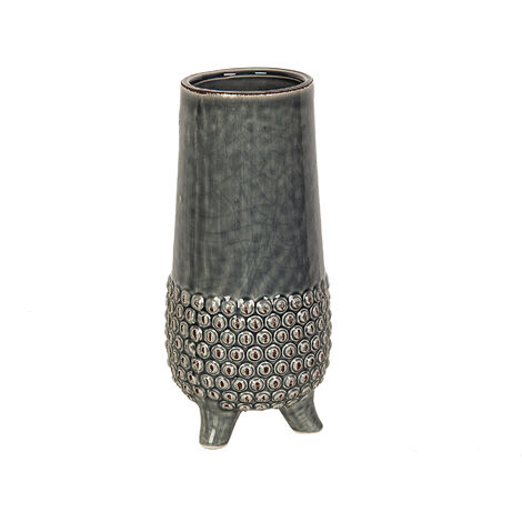 Florero Ceramica Verde 85158