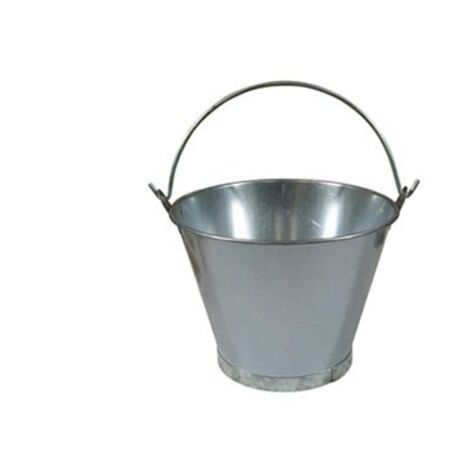 Flores Cortés - Cubo galv conico asa lisa 260x350 (14l)