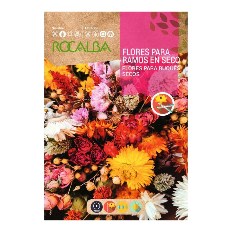

Flores Para Ramos En Seco - Sobre De Semillas 3G