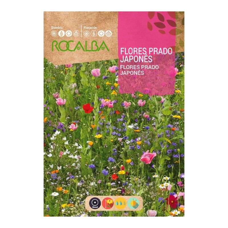 

Flores Prado Japones - Sobre De Semillas 4G