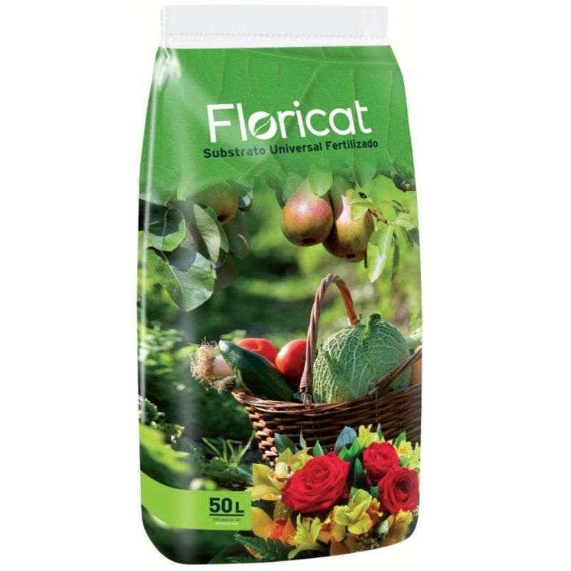 

Substrato Universal Fertilizado 50 L - Floricat