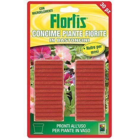 FLORTIS BASTONCINI CONCIMANTI PER PIANTE FIORITE 40GR CONCIME