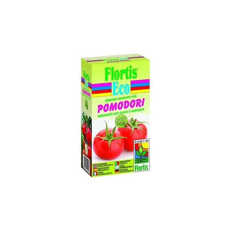 Iperbriko - Flortis - L'Engrais Bio pour Tomates 1kg, idéal pour votre Jardin et Potager