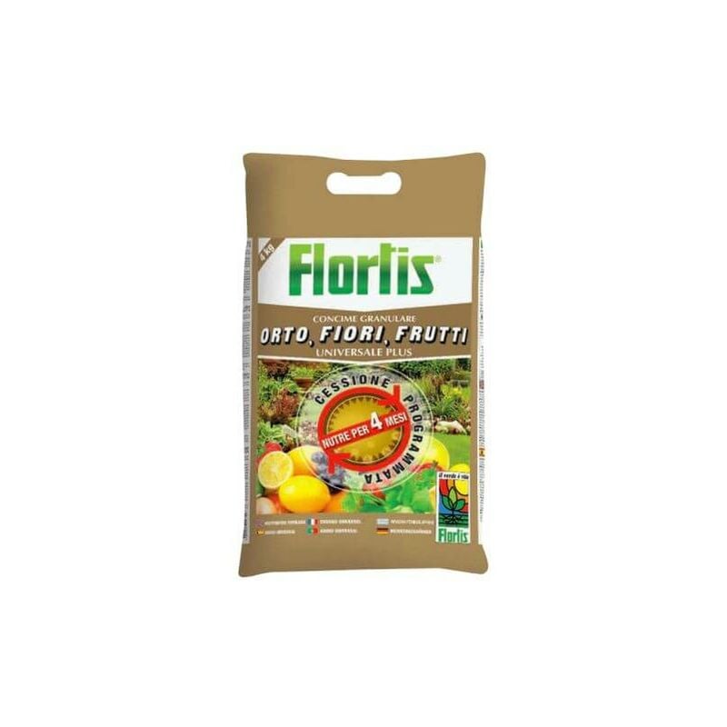 Iperbriko - Engrais granulaire universel pour potagers, fleurs et fruits - 4kg
