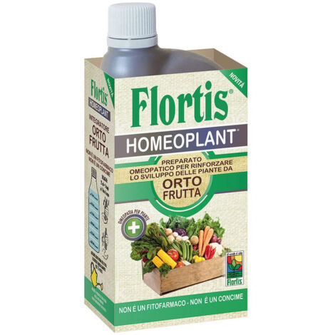 FLORTIS PREPARATO OMEOPATICO PER ORTO E FRUTTA HOMEOLPANT 750 ML PIANTE