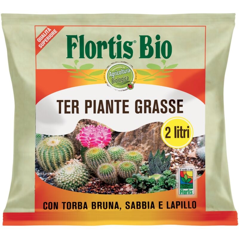 Flortis - terre pour plantes succulentes 2L