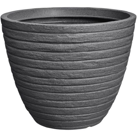 Florus Andes 40 - Gris - L 39 x B 38.9 x H 31 cm - intérieurextérieur - 100% recyclé