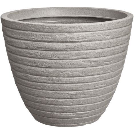 Florus Andes 40 - Gris - L 39 x B 38.9 x H 31 cm - intérieurextérieur - 100% recyclé