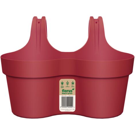 FLORUS BALCONETTA PARIS BALCONY HANGER DUO ROSSA