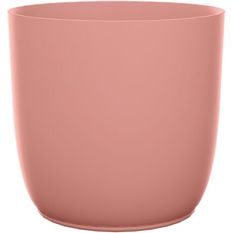 Florus Flow Flowerpot 30 Soft Pink Vaso Rotondo