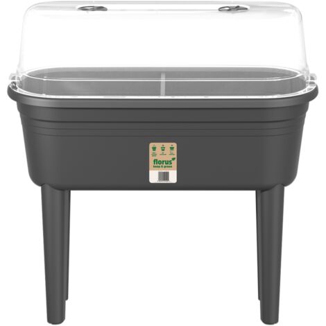 Florus Grow Table Set Anthracite Fioriera Varie forme