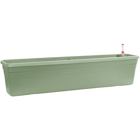 Florus Med. Balc.trough Watersystem 60 Mint Fioriera Rettangolare