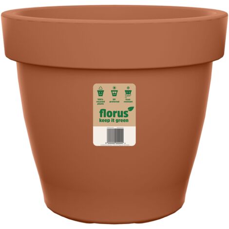 Florus Mood Campana Flowerpot 30 Terra Vaso Rotondo
