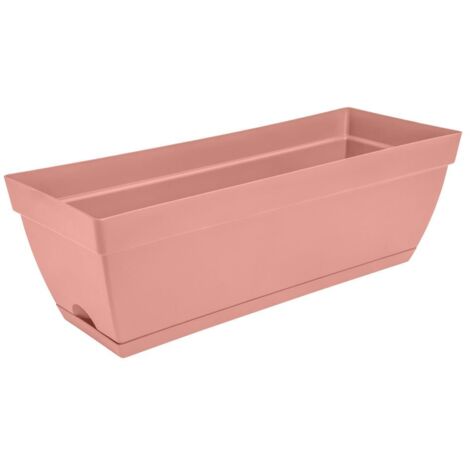 Florus Paris Balcony Trough 50 Soft Pink Fioriera Rettangolare