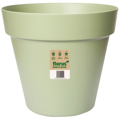 FLORUS - Pot Paris d.25 cm vert menthe
