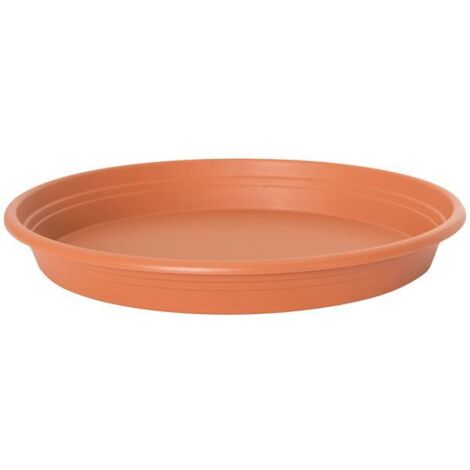 FLORUS - Soucoupe universelle ø 25 cm terre cuite