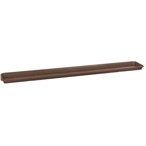 Florus Universal Rectangular Saucer S 100 Brown Sottovaso Rettangolare