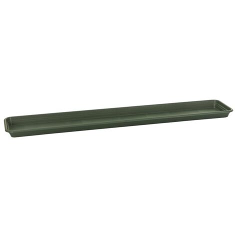Florus Universal Rectangular Saucer S 80 Green Sottovaso Rettangolare