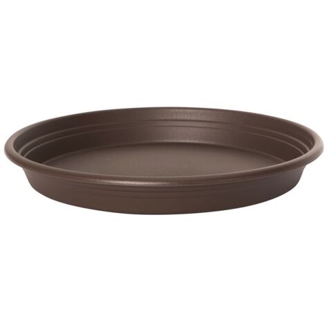 Florus Universal Saucer Round 22 Brown Sottovaso Rotondo