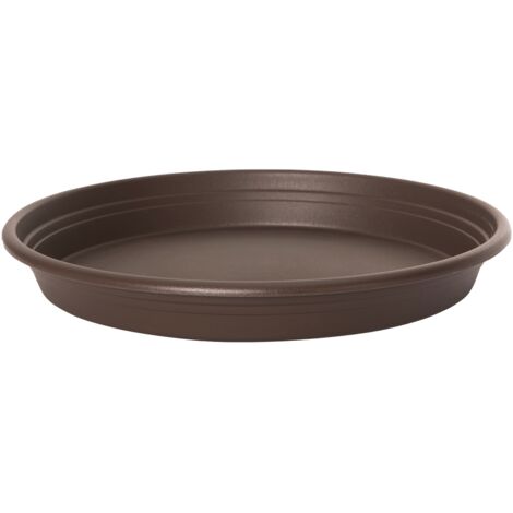 Florus Universal Saucer Round 25 Brown Sottovaso Rotondo