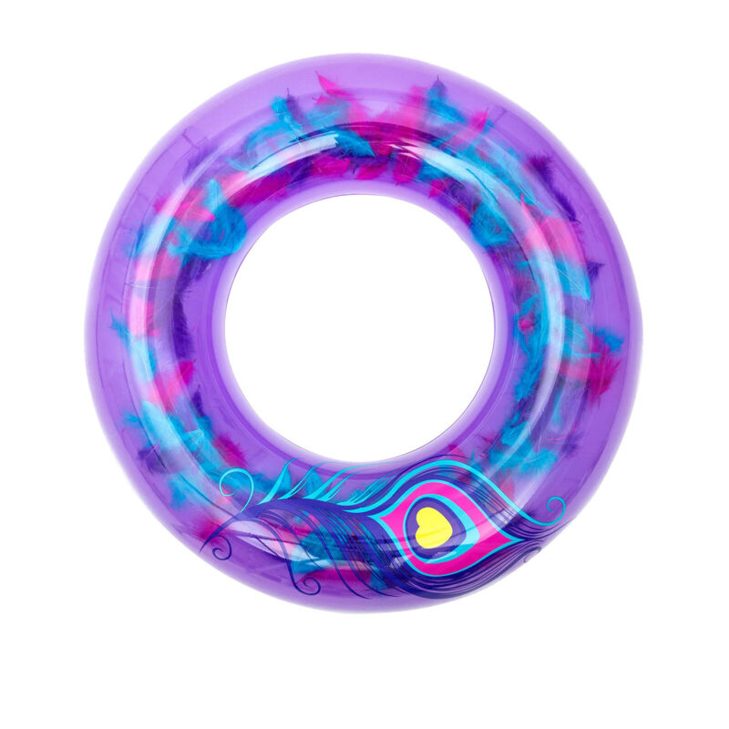 Flotador De Pluma Para + 10 Años Lila De Pvc De Ø 91 Cm