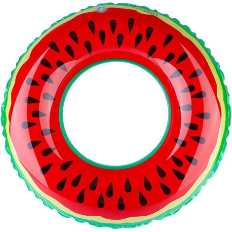 Flotador inflable para piscina - Flotador inflable de sandía para piscina, artículos de verano para piscina y playa, fiestas en la piscina y deportes acuáticos
