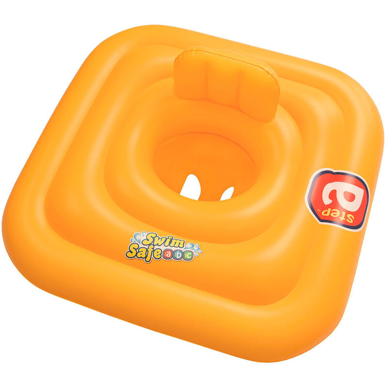 Bestway - Flotador Infantil Para Piscina Asiento '3 Anillos' Serie Swim Safe