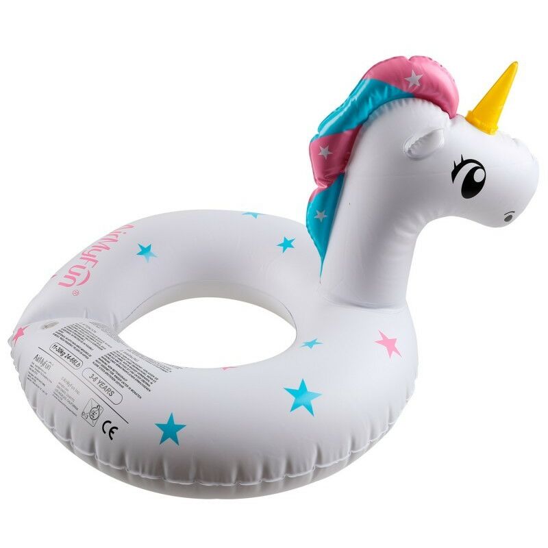 

Flotador niños a partir de 3 años - para piscina y playa - Unicornio Mágico ø49cm - Blanco
