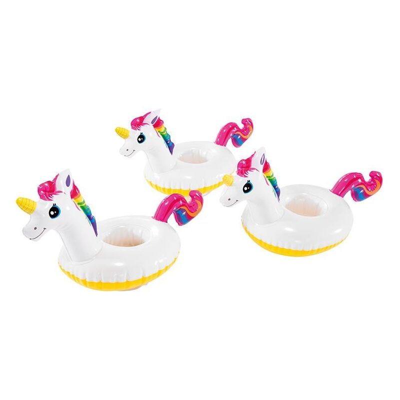 Intex - 57506 Gorro De Baño De Vinilo Multicolor Flotador Playa Y Piscina