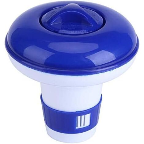 Flottant Chlore Brome Distributeur de Produits Chimiques Feeder pour Natation Piscine Hors-Terre Spa Fontaine -