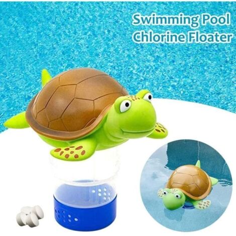 Flotteur de Chlore pour Piscine, Distributeur Flottant à Grande Capacité avec Libération Réglable