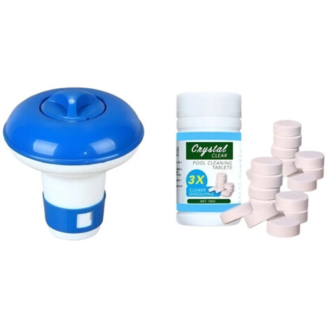 Flotteur De Limpieza De Piscina Avec 100 Tablettes