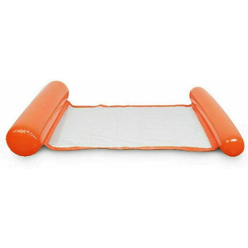 4-en-1 Flotteur Gonflable Piscine et Plage pour Adultes-Enfants, Flottantes Multi Usage Pliables, Hamac d'eau Natation,Anneau de Natation, Chaise