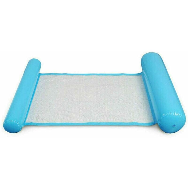 Maxi - 4-en-1 Flotteur Gonflable Piscine et Plage pour Adultes-Enfants, Flottantes Multi Usage Pliables, Hamac d'eau Natation,Anneau de Natation,