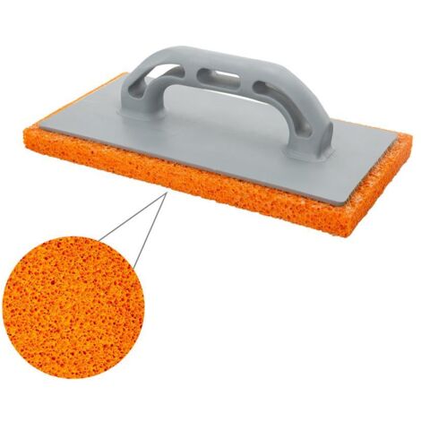 Flotteur Mousse Orange Manche Fibre 14x28 cm. Finition grossière