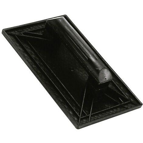Flotteur Plastique 27x18 Cm Manche Rond Noir N°1
