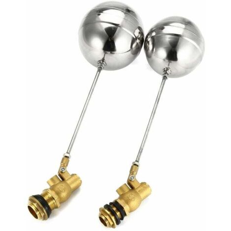 Flotteur Valve En Laiton Valve En Acier Inoxydable Eau Auge Automatique Bovins Bol Réservoir - 1/2 Pouce