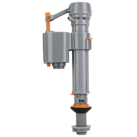 Flotteur WC Universelle,Vanne de Remplissage de Toilette,Robinet de Remplissage pour WC à Chasse d'Eau, Pièce de Rechange Haute Performance pour la Plupart des Toilettes(gris)