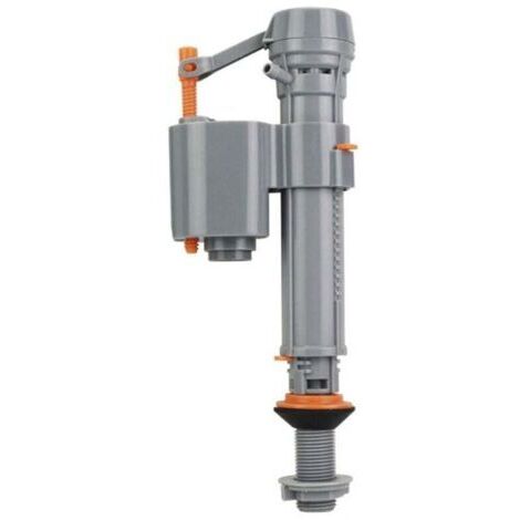Flotteur WC Universelle,Vanne de Remplissage de Toilette,Robinet de Remplissage pour WC à Chasse d'Eau, Pièce de Rechange Haute Performance pour la Plupart des Toilettes(gris)
