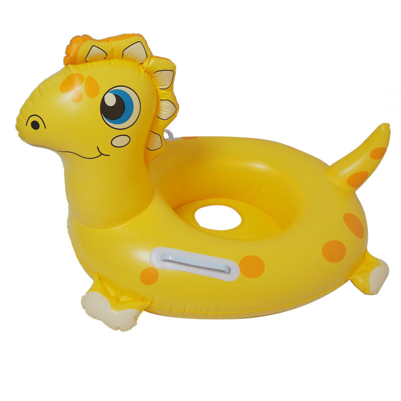 Flotteurs de piscine gonflables pour enfants, bouée de natation en forme de dinosaure, jouets de piscine en caoutchouc avec queues, bouée de natation