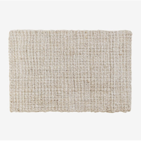 Floue en Yute (60x45 cm) Bartagli SKLUM Beige Crème