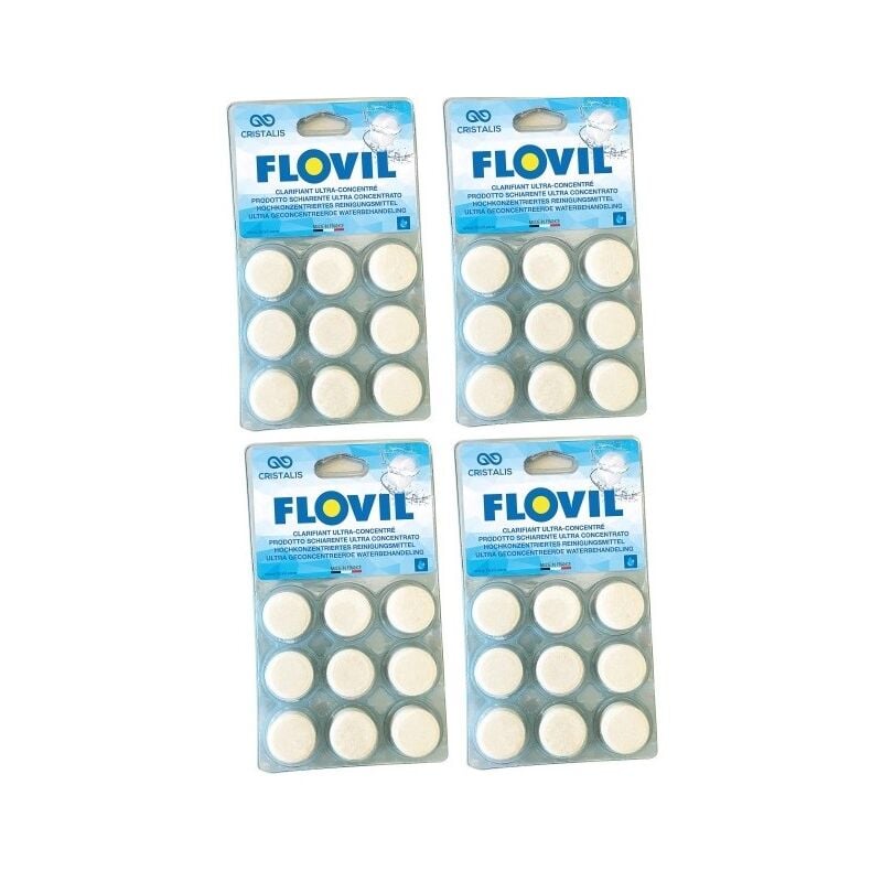 Clarifiant Ultra-Concentré - Lot de 4 - - Flovil