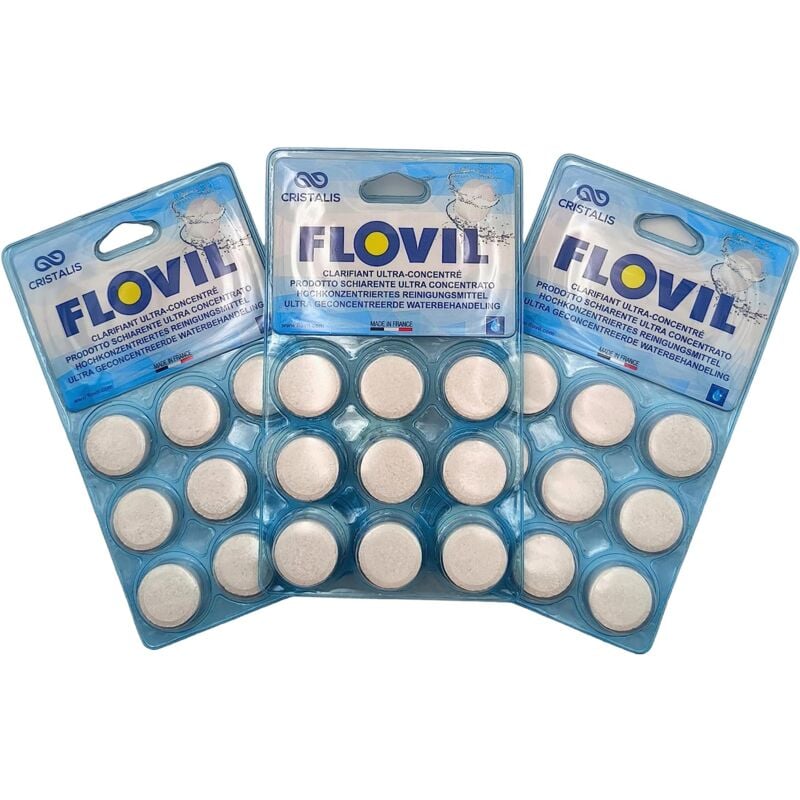 Flovil - Clarifiant Ultra-Concentré - Lot de 3 -