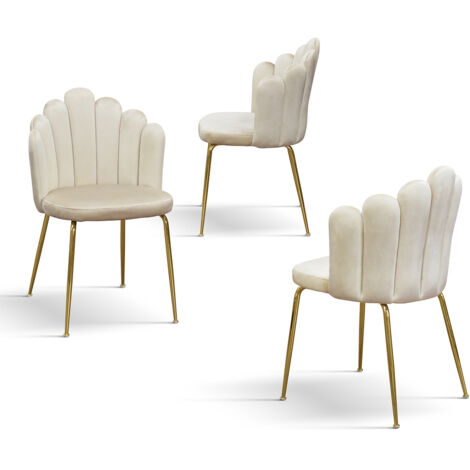 FLOW - sedia di design moderno in velluto