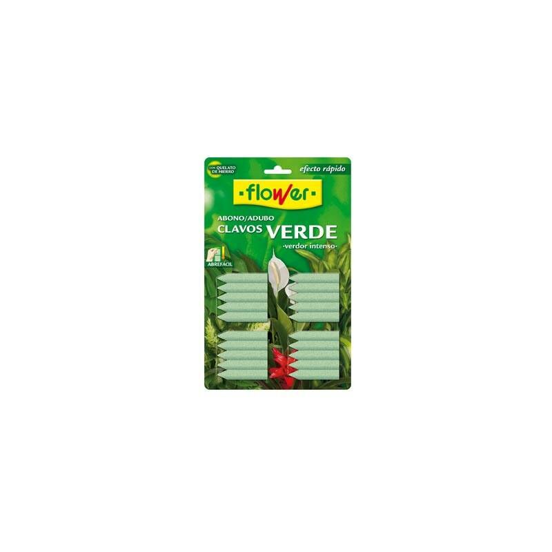 

Abono Clavos Verdes (20 clavitos) - Flower