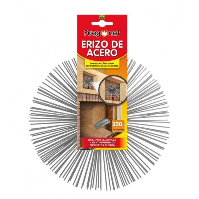 

MIBRICOTIENDA flower erizo acero 250mm rosca m-12 limpiatubos s-varilla 50262