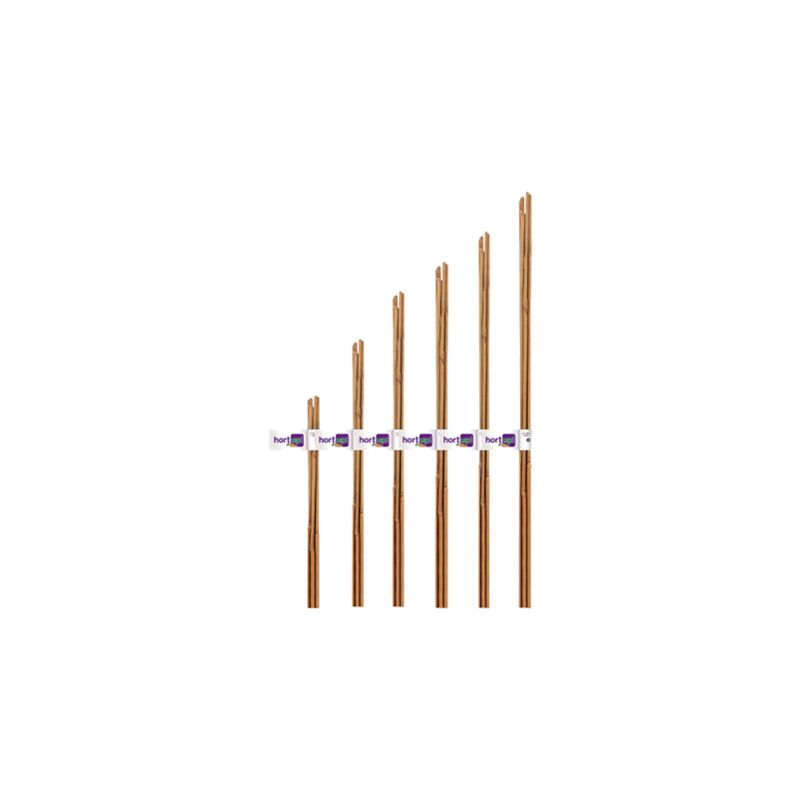 

HORT UP Tutor Bambú Natural, Ø 10-12 mm, 1,20 m, Pack 3 Uds - Flower