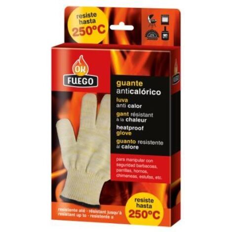 flower ok fuego guante anticalorico 350º t.unica ambidie 50244